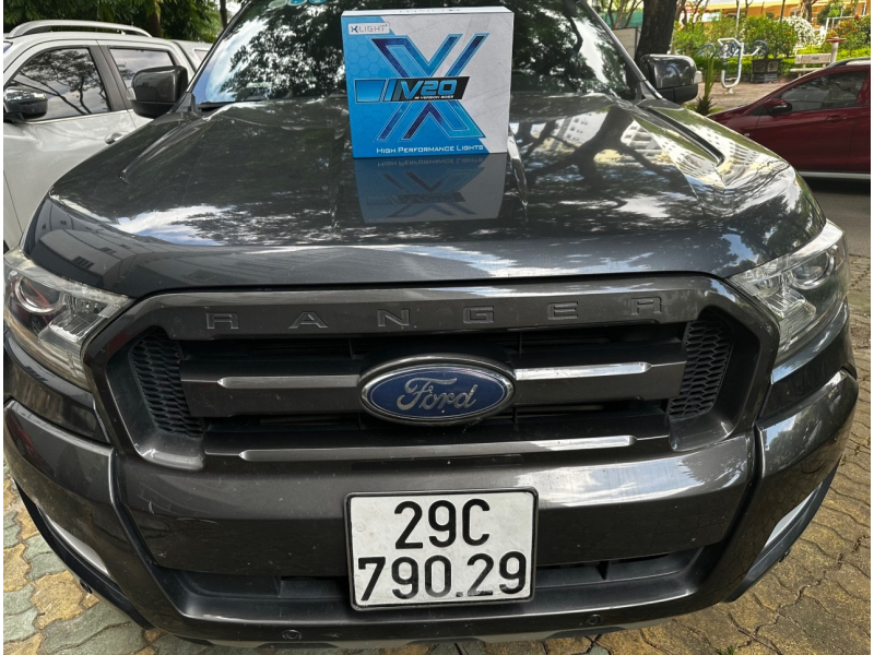 Độ đèn nâng cấp ánh sáng  FORD RANGER 					